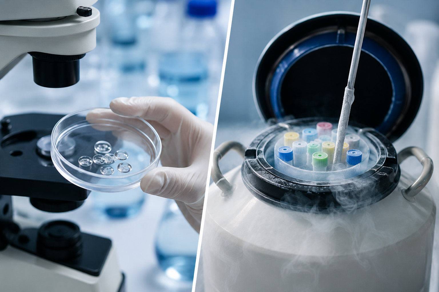 Fresh vs Frozen Embryo Transfer: Which Has Better IVF Success Rates?