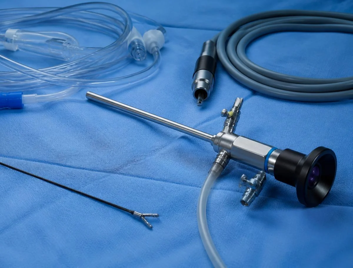 Hysteroscopy procedure performed for fertility care in India