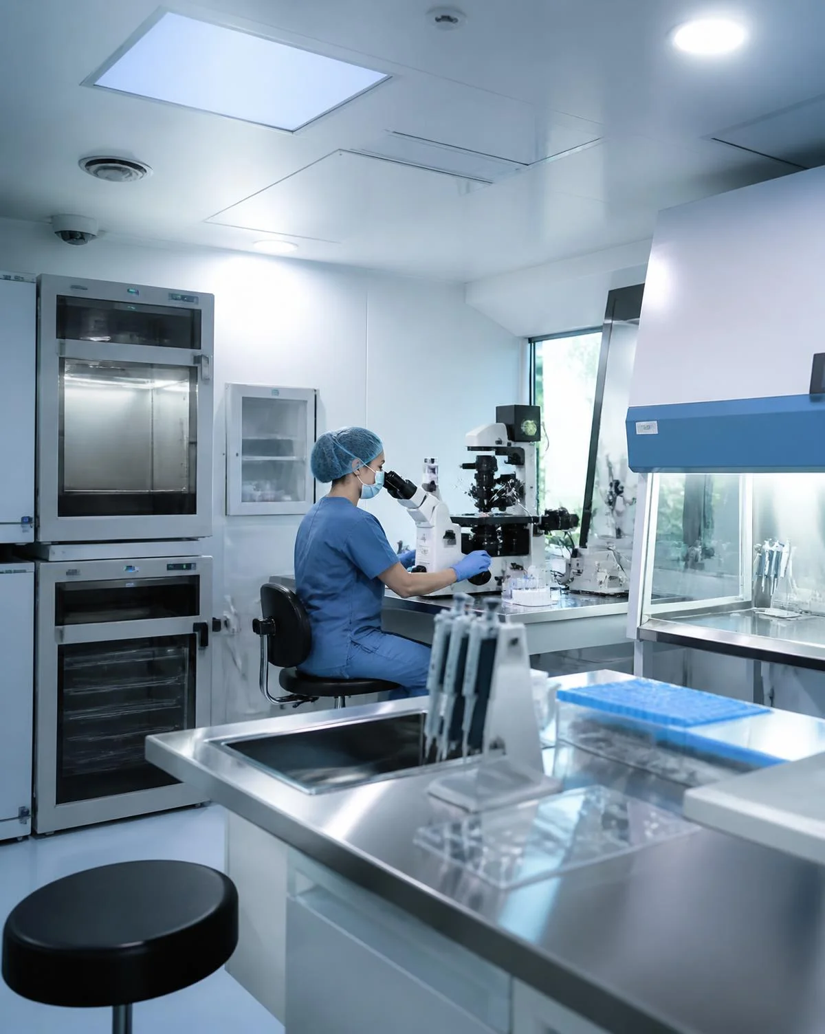 IVF laboratory equipped with advanced technology at Wonder IVF Mumbai IVF laboratory equipped with advanced technology at Wonder IVF Mumbai